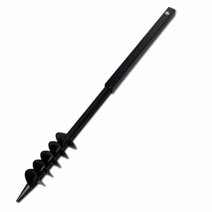 Burghiu de sol cu mâner 80 mm cu tub prelungitor 13 m, oțel - WALTI WALTI