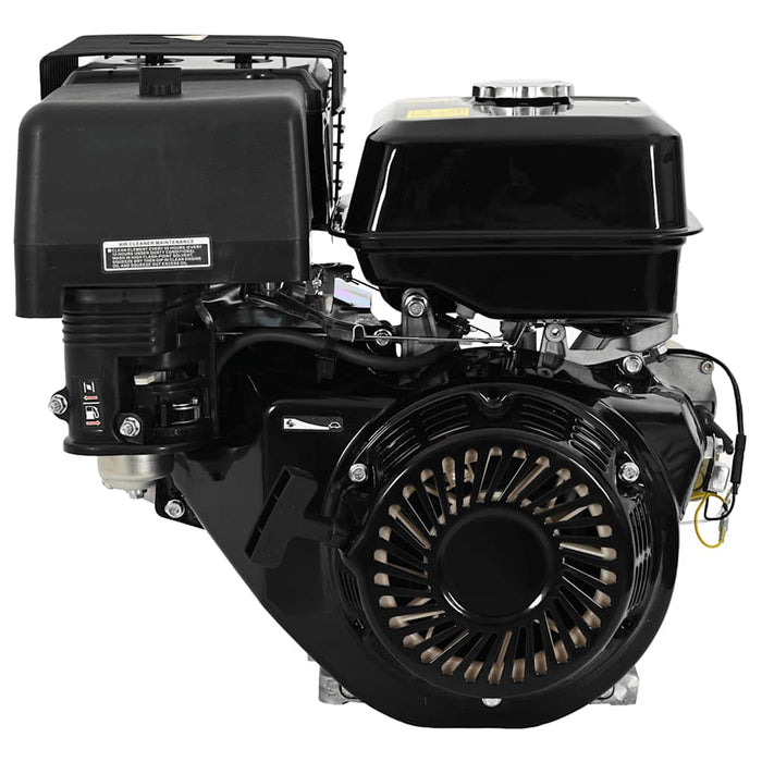 Motor pe benzină, negru, 15 CP, 11 kW - WALTI WALTI