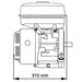 Motor pe benzină, negru, 15 CP, 11 kW - WALTI WALTI