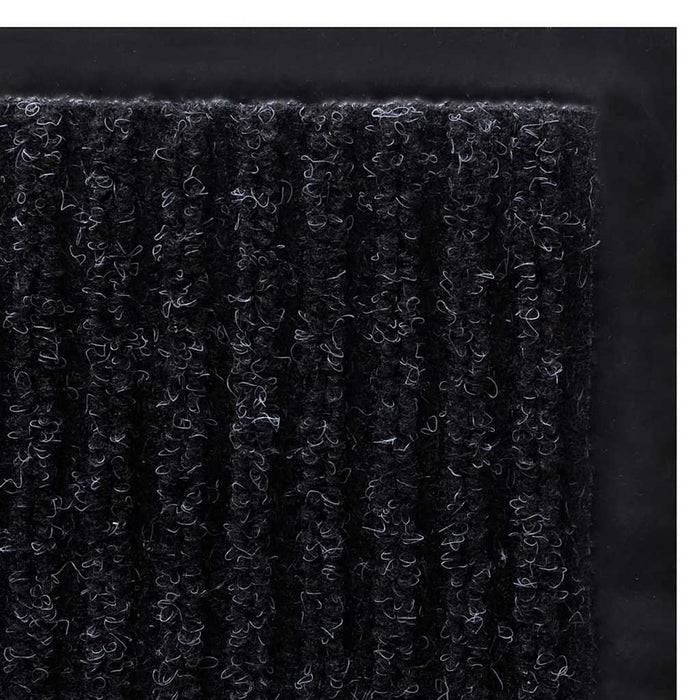 Covoraș de ușă, negru, 90x60 cm, PVC WALTI