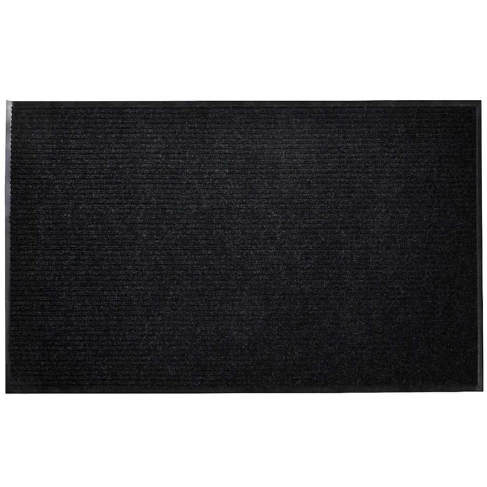 Covoraș de ușă, negru, 90x120 cm, PVC WALTI