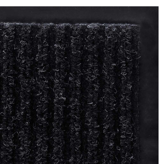 Covoraș de ușă, negru, 90x120 cm, PVC WALTI