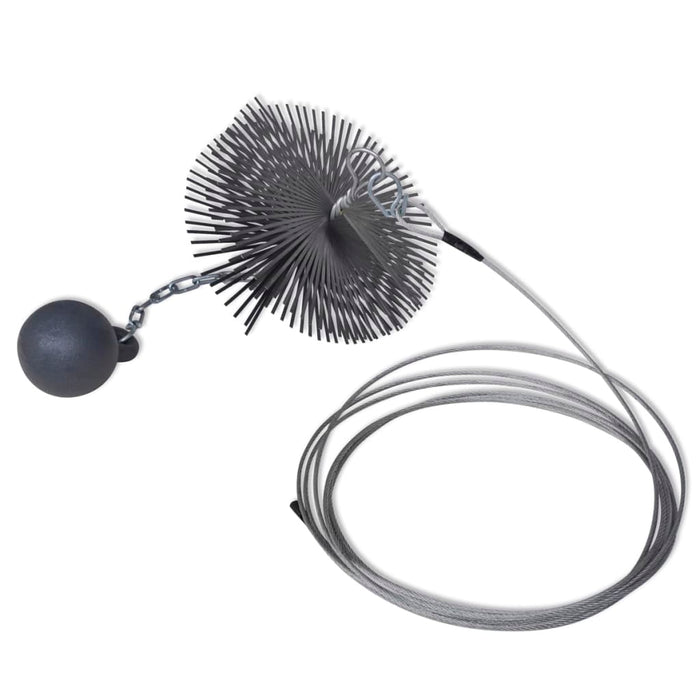 Perie Rotundă pentru Curățat Coșul de Fum Diametru 25 cm - WALTI WALTI