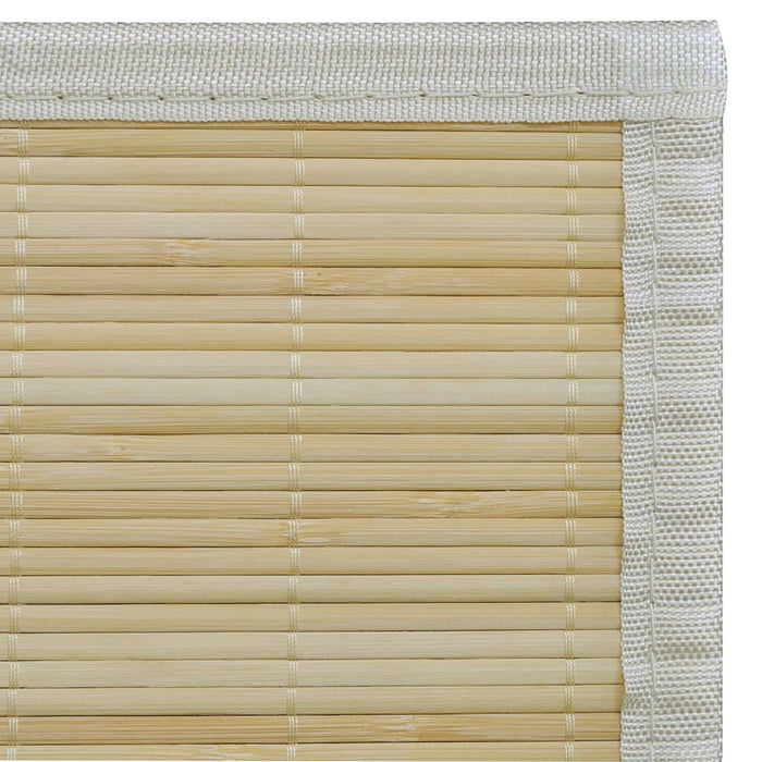 Covor dreptunghiular din bambus natural 80 x 200 cm - WALTI WALTI