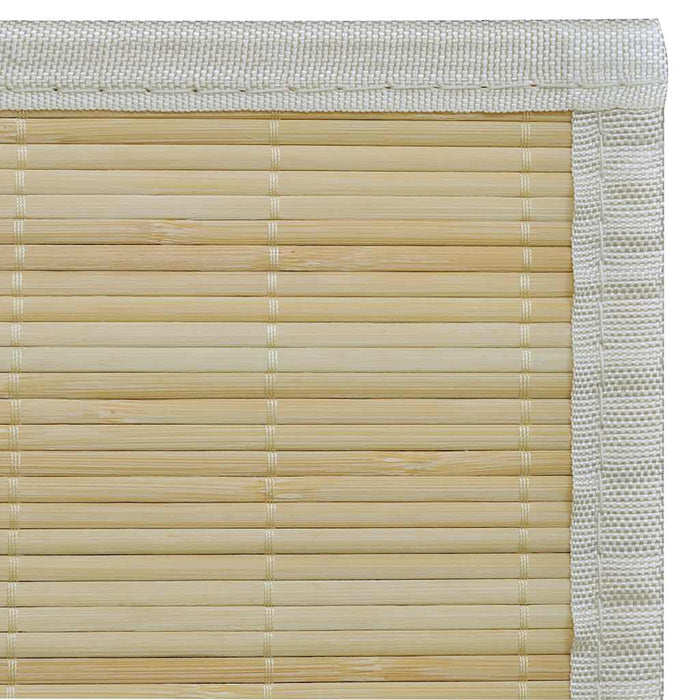 Covor dreptunghiular din bambus natural 120 x 180 cm - WALTI WALTI