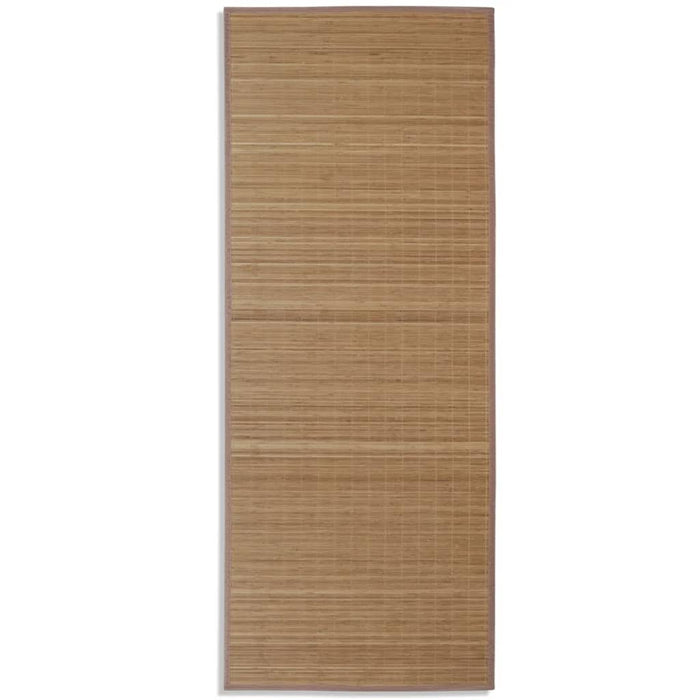 Covor dreptunghiular din bambus natural, 80 x 200 cm - WALTI WALTI