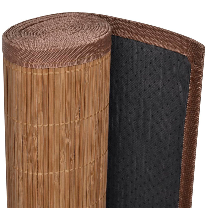 Covor dreptunghiular din bambus natural, 80 x 200 cm - WALTI WALTI