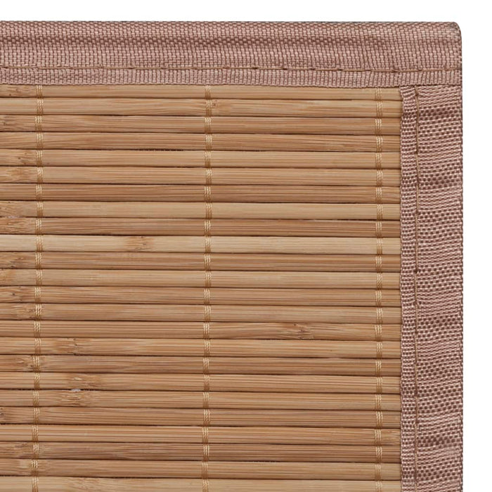 Covor dreptunghiular din bambus natural, 80 x 200 cm - WALTI WALTI