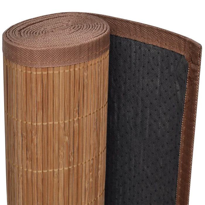 Covor dreptunghiular din bambus natural, 80 x 300 cm - WALTI WALTI