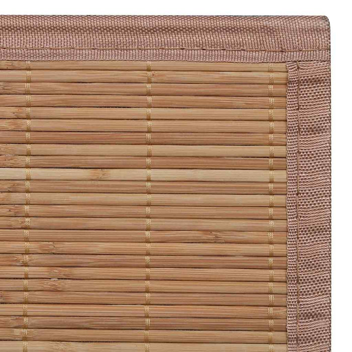Covor dreptunghiular din bambus natural, 120 x 180 cm - WALTI WALTI