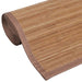 Covor dreptunghiular din bambus natural, 150 x 200 cm - WALTI WALTI