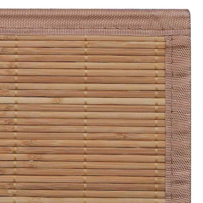 Covor dreptunghiular din bambus natural, 150 x 200 cm - WALTI WALTI