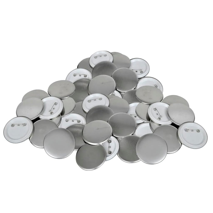 Piese ecuson cu agrafă de prindere pe spate, 500 buc., 44 mm - WALTI WALTI