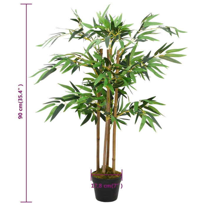 Plantă artificială din bambus Twiggy cu ghiveci, 90 cm - WALTI WALTI