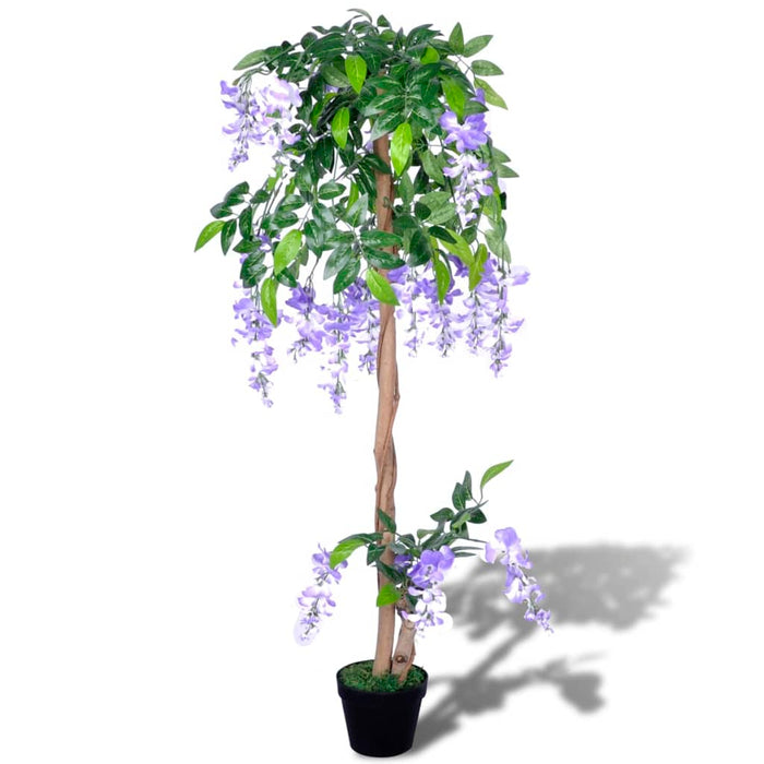 Glicină artificială cu ghiveci, 120 cm - WALTI WALTI