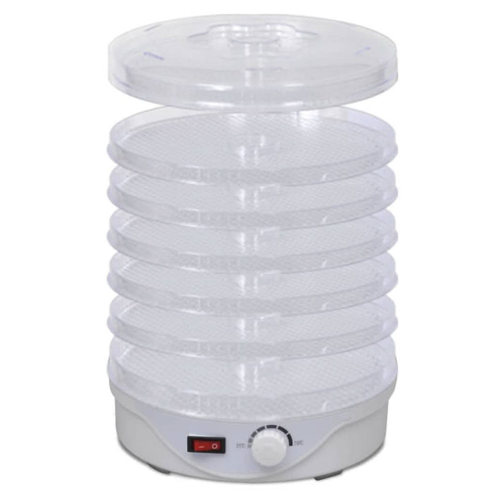 Deshidrator de alimente cu 6 tăvi stivuibile (rotund) - WALTI WALTI