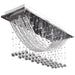 Lustră albă cu mărgele de cristal din sticlă 8xG9 29 cm - WALTI WALTI