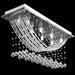 Lustră albă cu mărgele de cristal din sticlă 8xG9 29 cm - WALTI WALTI