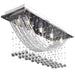 Lustră albă cu mărgele de cristal din sticlă 8xG9 29 cm - WALTI WALTI