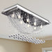 Lustră albă cu mărgele de cristal din sticlă 8xG9 29 cm - WALTI WALTI