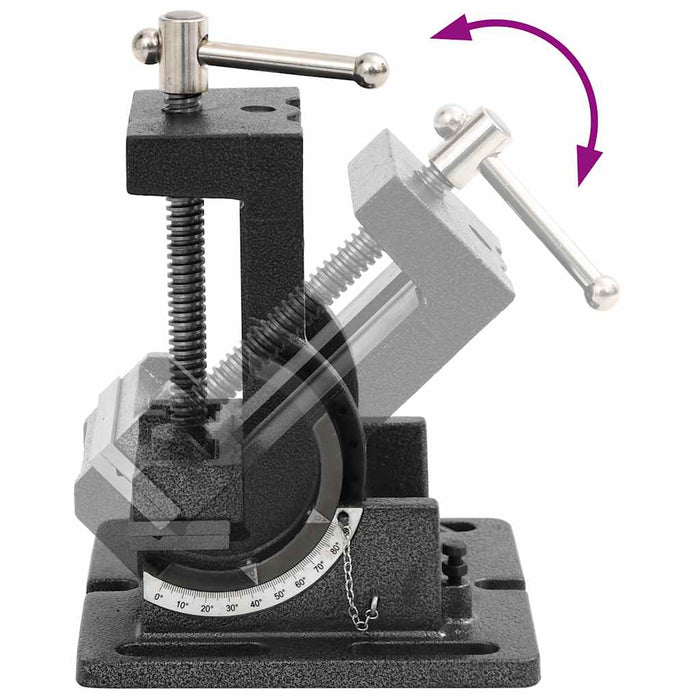 Menghină cu înclinare mașină găurit, acționare manuală, 110 mm - WALTI WALTI
