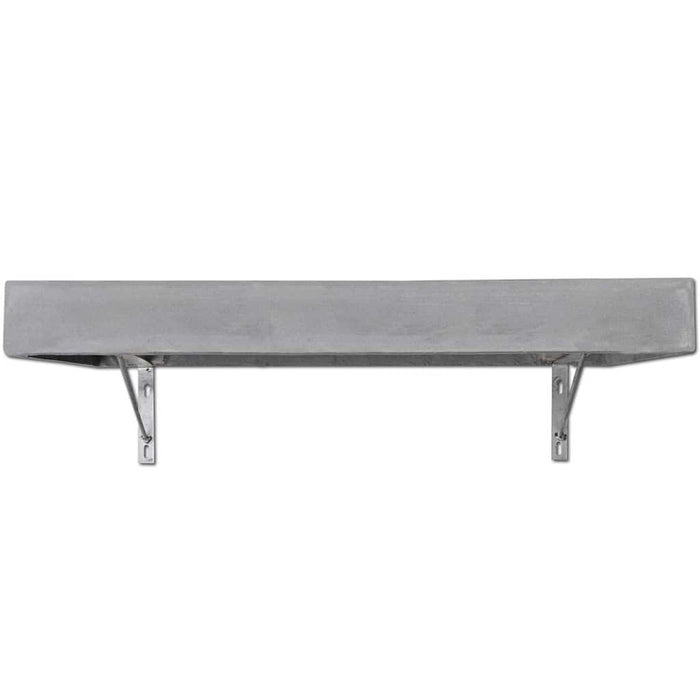 Blat de baie din beton cu 2 chiuvete ceramice WALTI