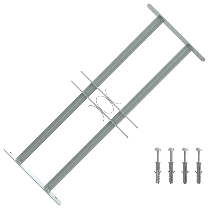 Grilaj de siguranță pentru ferestre cu 2 bare transversale 500-650 mm - WALTI WALTI
