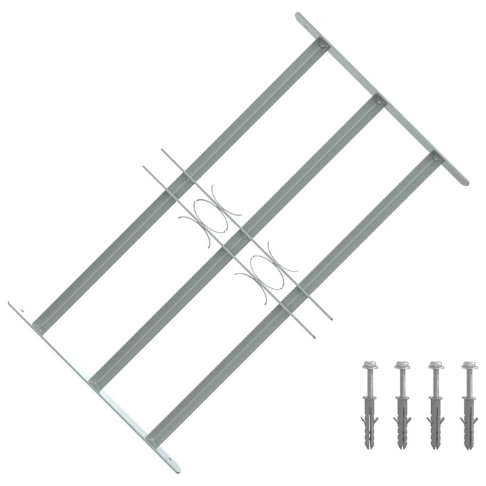 Grilaj de siguranță pentru ferestre cu 3 bare transversale 500-650 mm - WALTI WALTI