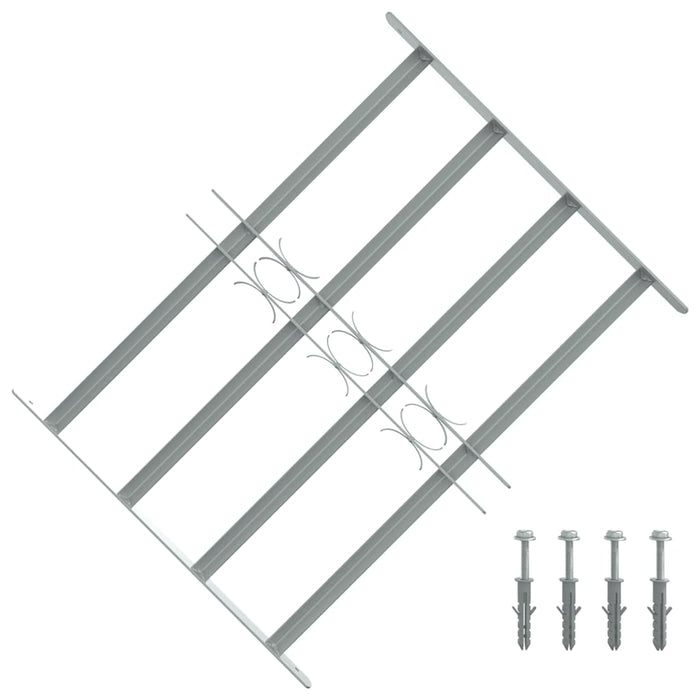 Grilaj de siguranță pentru ferestre cu 4 bare transversale 500-650 mm - WALTI WALTI