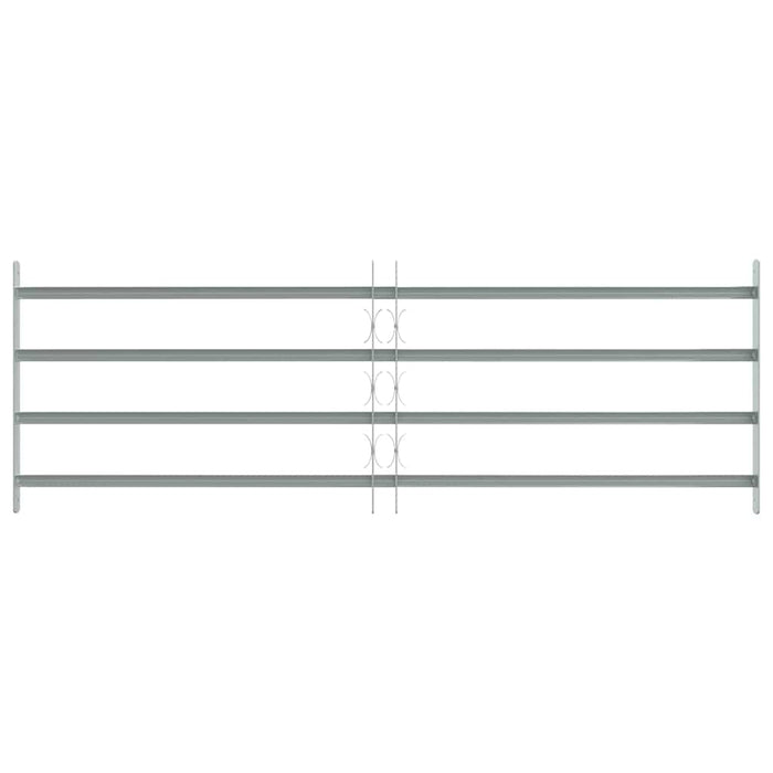 Grilaj de siguranță pentru ferestre cu 4 bare transversale 1000-1500mm - WALTI WALTI