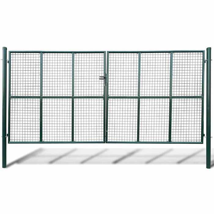 Poartă de grădină din plasă 400x175 cm WALTI