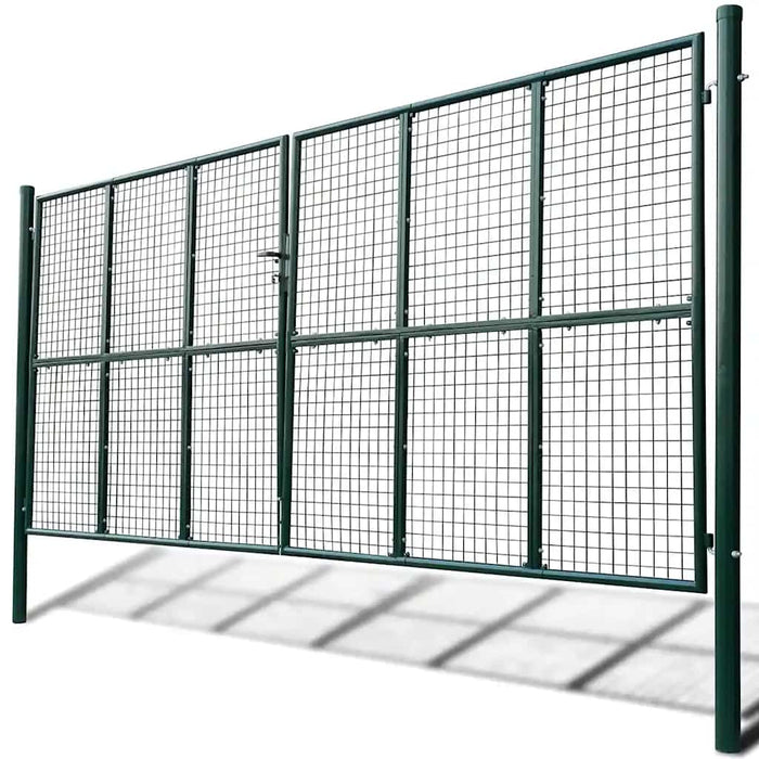 Poartă de grădină din plasă 400x175 cm WALTI