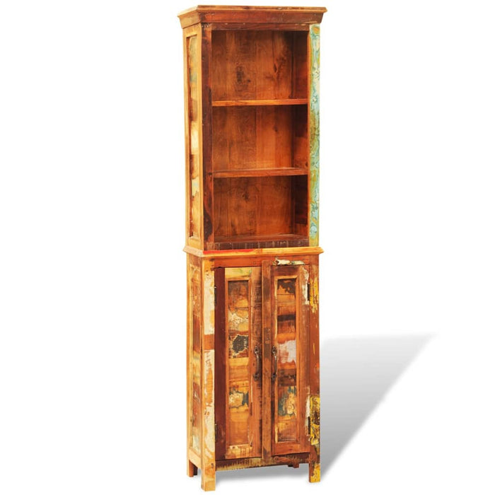 Bibliotecă din lemn masiv reciclat, vintage - WALTI WALTI