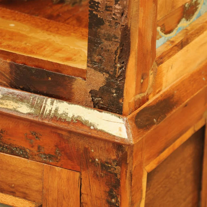 Bibliotecă din lemn masiv reciclat, vintage - WALTI WALTI