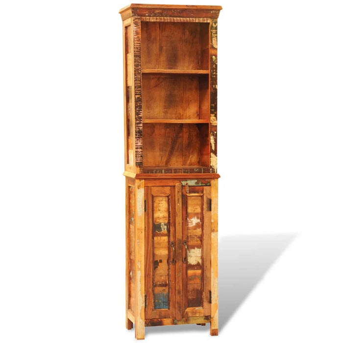 Bibliotecă din lemn masiv reciclat, vintage - WALTI WALTI