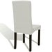 Huse de scaun elastice drepte, 6 buc., crem - WALTI WALTI
