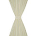 Draperii micro-satin cu bride, 140 x 245 cm, crem, 2 buc. - WALTI WALTI