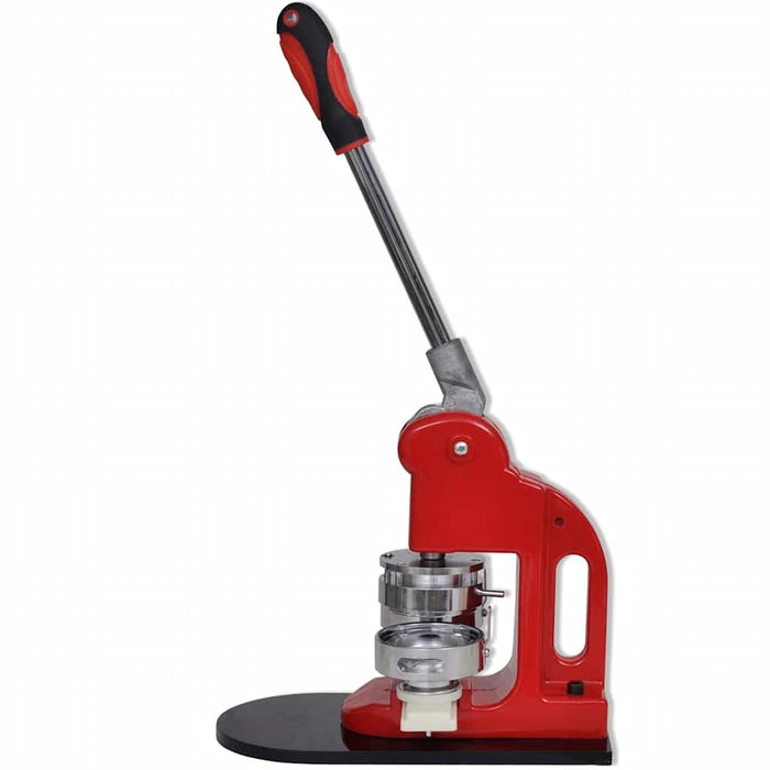 Presă pentru insigne 58 mm cu ștanță rotundă și 500 componente insigne WALTI