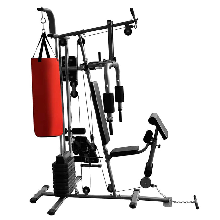 Aparat fitness multifuncțional pentru acasă cu 1 sac box, 65 kg WALTI