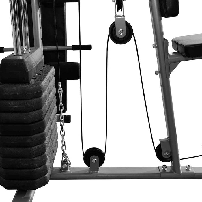 Aparat fitness multifuncțional pentru acasă cu 1 sac box, 65 kg WALTI