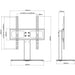 Suport TV piedestal, ecran 26-42 inchi Max VESA 400x400 mm 30kg - WALTI WALTI