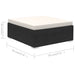 Set mobilier de grădină cu perne, 6 piese, negru, poliratan - WALTI WALTI