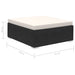 Set mobilier de grădină cu perne, 8 piese, negru, poliratan - WALTI WALTI