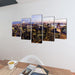 Set tablouri pânză cu vedere panoramică orizont New York, 200 x 100 cm - WALTI WALTI