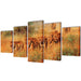 Set de tablouri de pânză imprimate lei 100 x 50 cm - WALTI WALTI
