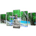Set de tablouri, imprimeu Buddha, 200 x 100 cm - WALTI WALTI