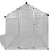 Seră din aluminiu ranforsat cu cadru la bază, 4,6 m² - WALTI WALTI