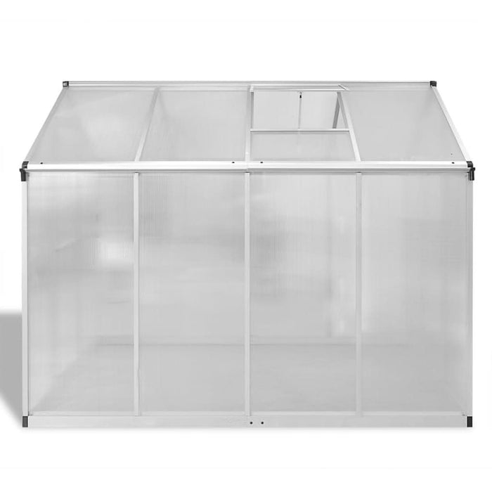 Seră din aluminiu ranforsat cu cadru la bază, 4,6 m² - WALTI WALTI