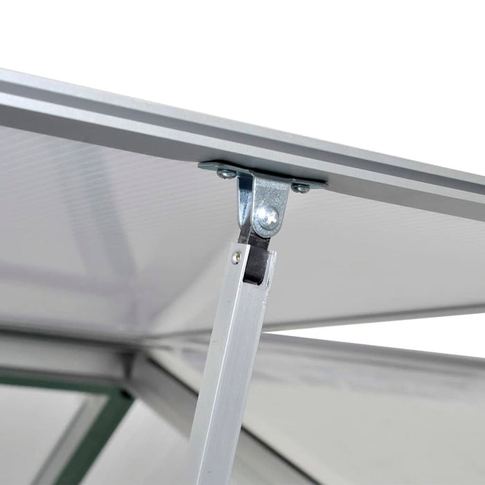 Seră din aluminiu ranforsat cu cadru la bază, 7,55 m² - WALTI WALTI