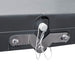 Set camping masă/4 scaune pliabile, gri deschis, aluminiu - WALTI WALTI